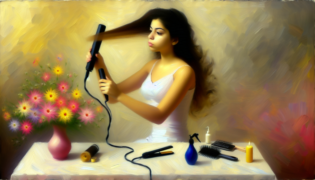 How to Use a Hair Straightener Safely and Effectively