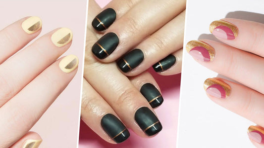 18 Metallic Nail Designs That Shine Like Liquid Gold