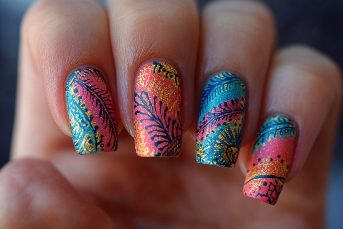 Boho-Chic Nail Designs for a Free-Spirited Style