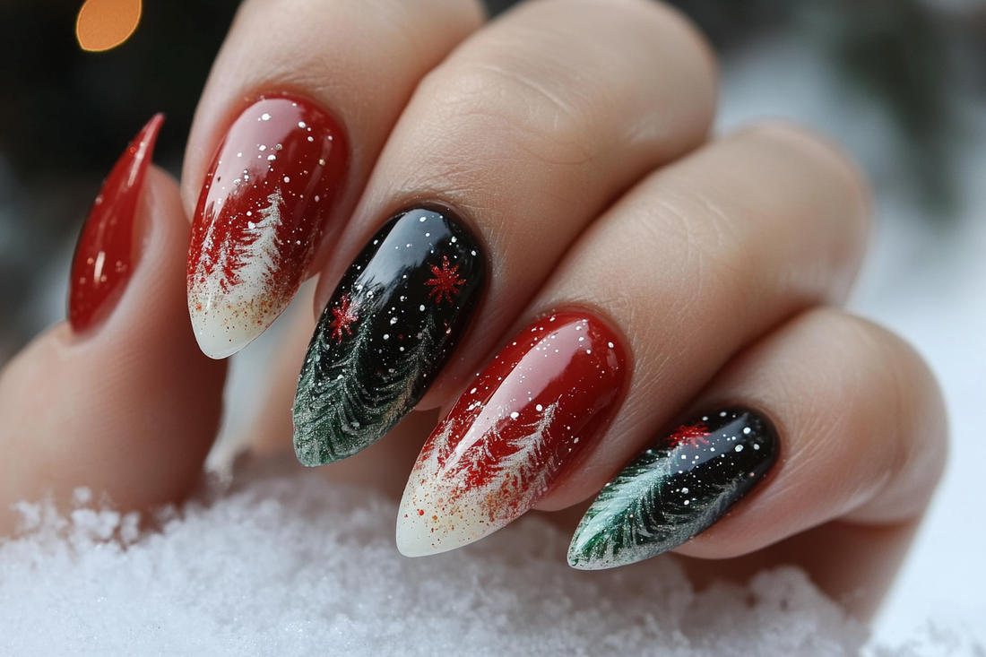 14 Best Christmas Nail Designs for a Festive Look